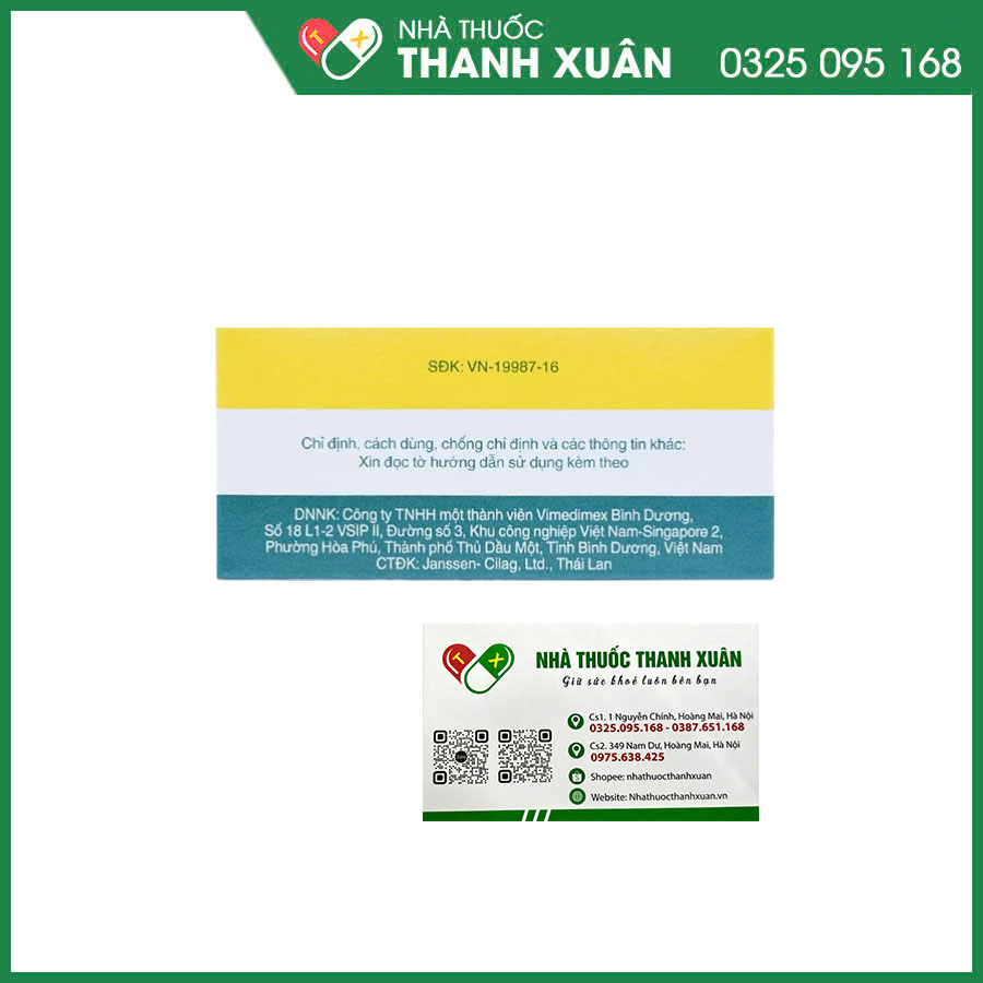 Risperdal 1mg điều trị tâm thần phân liệt, rối loạn lưỡng cực, và kiểm soát kích thích/hành vi gây hấn ở trẻ hoặc người mắc rối loạn phổ tự kỷ